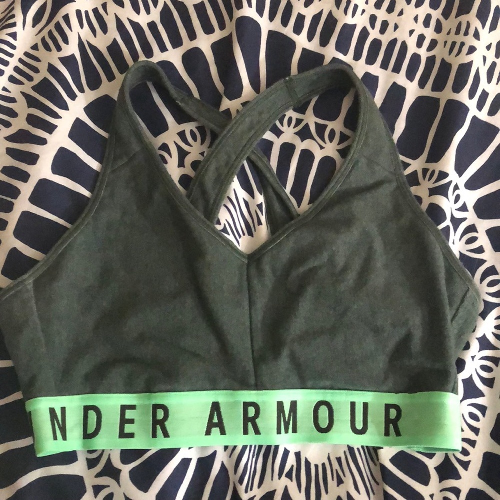 Fitted Under Armour sports bra